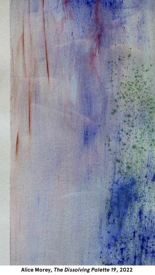 Alice Morey, The Dissolving Palette